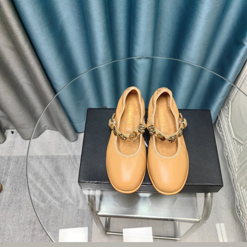 Ch*el flat shoes